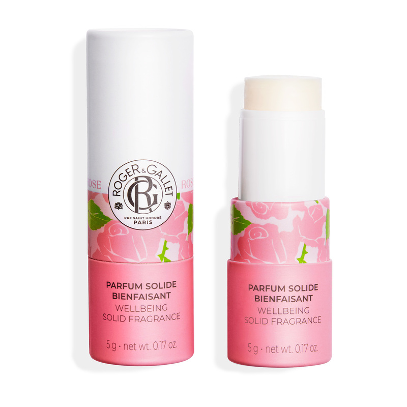 ROGER & GALLET - ROSE Parfum Solide Bienfaisant - 5g